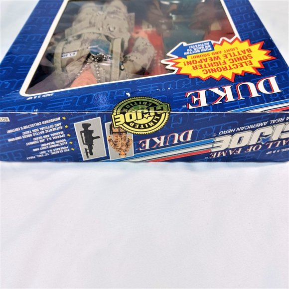 Vintage Hasbro Hall of Fame G I Joe Duke Action Figure NIB - Picture 9 of 10
